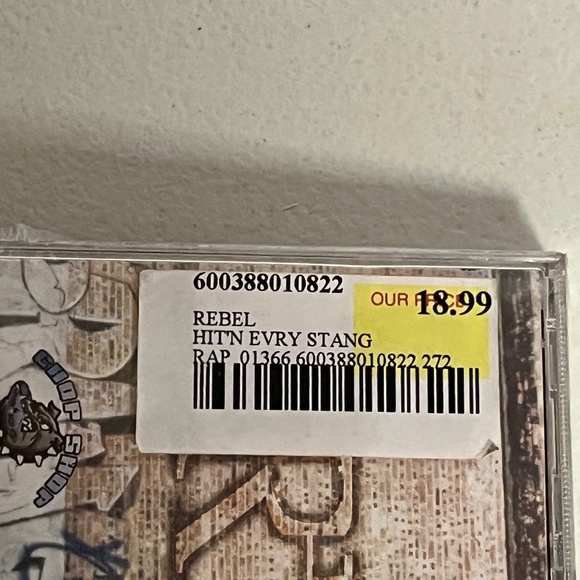 Vintage 2002 Rebel Hit'n Every Stang CD Hip Hop Gangsta Thug Rap Music - Picture 3 of 8